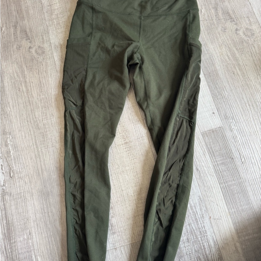 Olive Green Fabletics Leggings